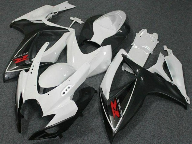 Suzuki GSXR 600 / 750 K6 2006-2007 Verkleidungen - Weiß