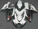 Suzuki GSXR 600 / 750 K6 2006-2007 Verkleidungen - Weiß