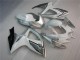 Suzuki GSXR 600 / 750 K6 2006-2007 Verkleidungen - Weiß Silber