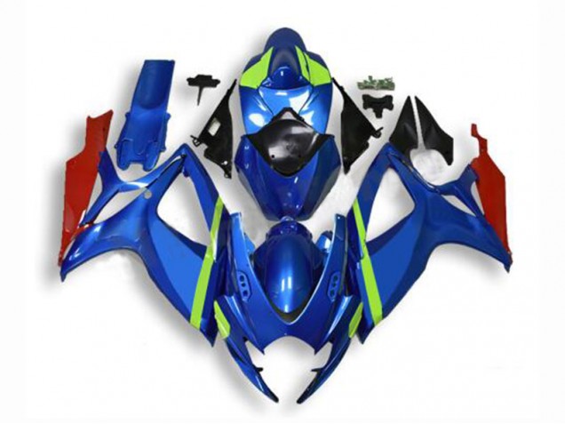 Suzuki GSXR 600 / 750 K6 2006-2007 Vollverkleidung - Blau
