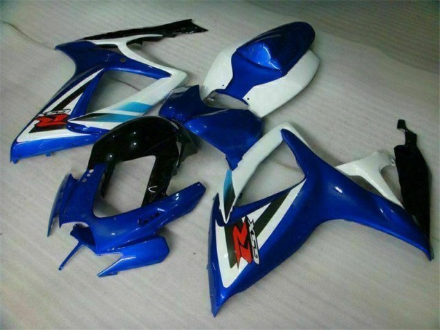 Suzuki GSXR 600 / 750 K6 2006-2007 Vollverkleidung - Blau Weiß