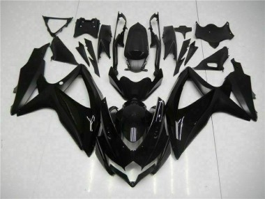 Suzuki GSXR 600 / 750 K8 2008-2010 Verkleidung - Schwarz