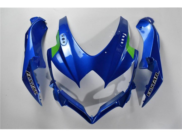 Suzuki GSXR 600 / 750 K8 2008-2010 Verkleidungen - Blau Weiß Grün