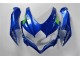 Suzuki GSXR 600 / 750 K8 2008-2010 Verkleidungen - Blau Weiß Grün