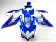 Suzuki GSXR 600 / 750 K8 2008-2010 Verkleidungen & Plastik - Blau Weiß