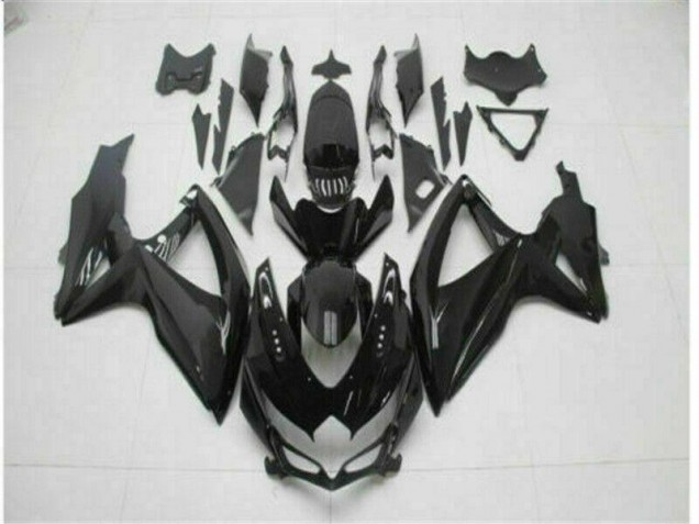 Suzuki GSXR 600 / 750 K8 2008-2010 Verkleidungen & Plastik - Schwarz