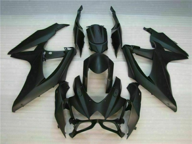 Suzuki GSXR 600 / 750 K8 2008-2010 Verkleidungen - Schwarz