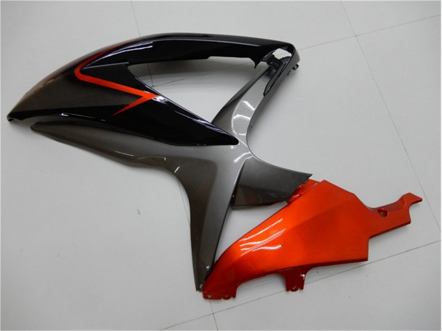 Suzuki GSXR 600 / 750 K8 2008-2010 Verkleidungen - Schwarz Orange Grau
