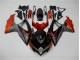 Suzuki GSXR 600 / 750 K8 2008-2010 Verkleidungen - Schwarz Orange Grau