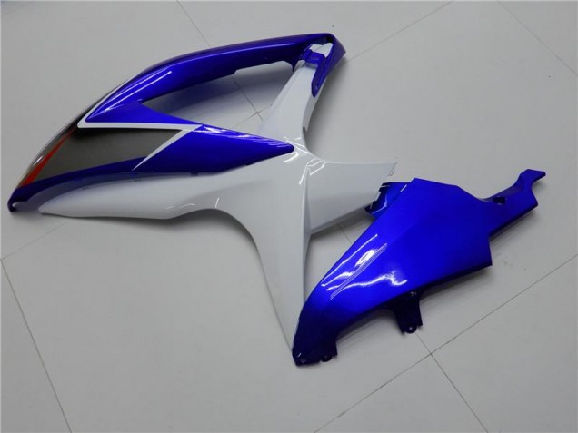 Suzuki GSXR 600 / 750 K8 2008-2010 Verkleidungen - Weiß Blau
