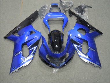 Suzuki GSXR 600 K1 K2 K3 2001-2003 Verkleidungen - Blau
