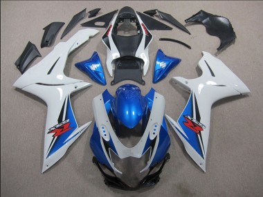 Suzuki GSXR 600 K11 2011-2024 Verkleidungen - Weiß Blau