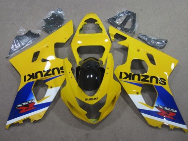 Suzuki GSXR 600 K4 2004-2005 Verkleidungen - Gelb Blau
