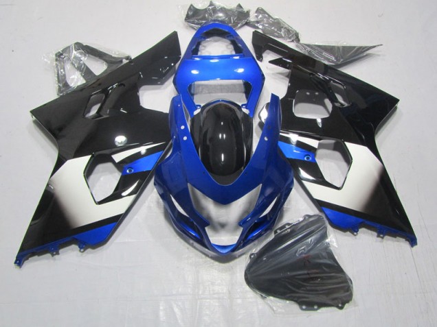 Suzuki GSXR 600 K4 2004-2005 Verkleidungen - Schwarz Blau