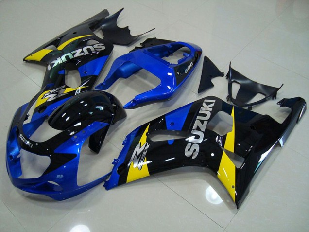 Suzuki GSXR 750 K1 K2 K3 2001-2003 Verkleidungen - Blau Schwarz