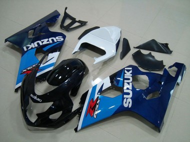 Suzuki GSXR 750 K4 2004-2005 Verkleidungen - Blau Weiß