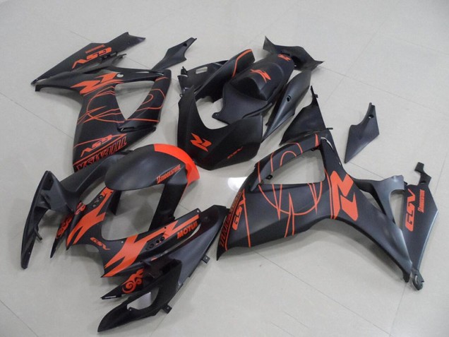 Suzuki GSXR 750 K6 2006-2007 Vollverkleidung - Schwarz Rot