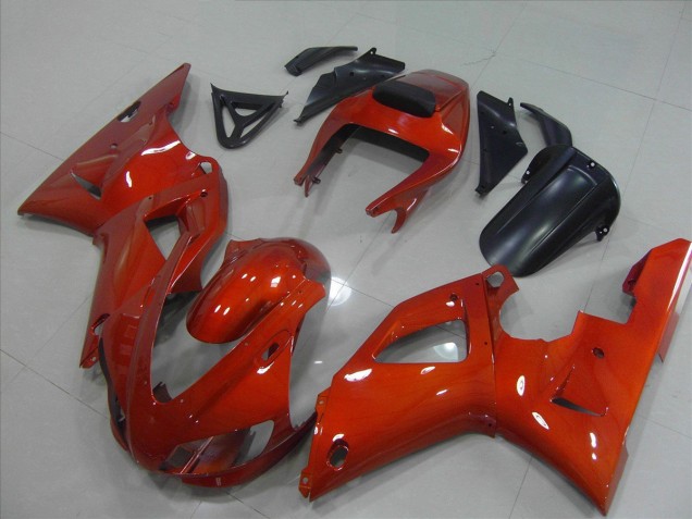 Yamaha R1 1998-1999 Verkleidungen - Dunkel orange