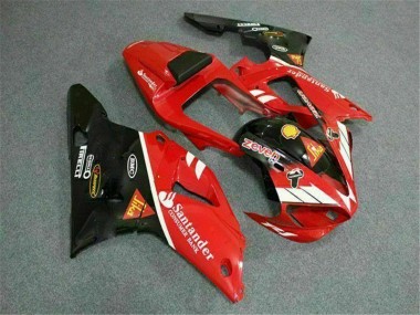 Yamaha R1 2000-2001 Motorrad Verkleidung - Rot