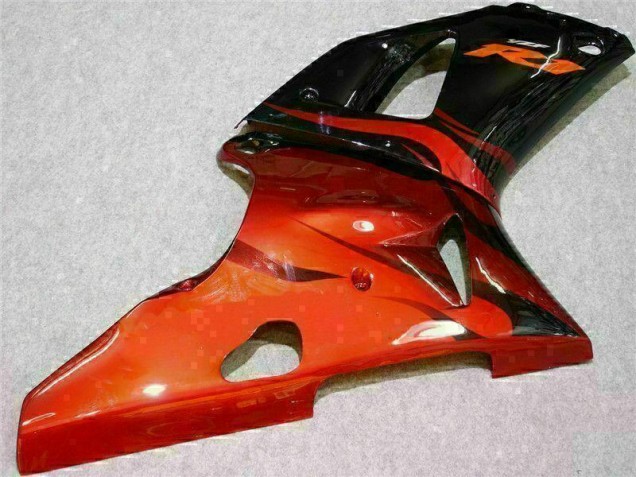 Yamaha R1 2000-2001 Motorrad Verkleidungen - Rot