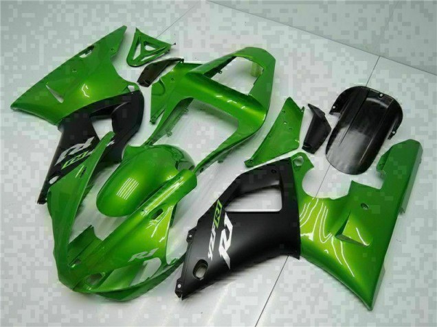 Yamaha R1 2000-2001 Verkleidungen - Grün