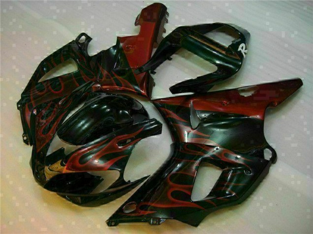Yamaha R1 2000-2001 Verkleidungen - Orange