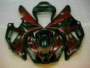 Yamaha R1 2000-2001 Verkleidungen - Orange