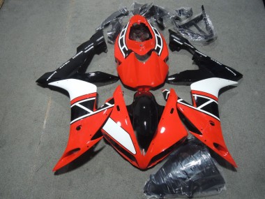 Yamaha R1 2004-2006 Verkleidung - Rot Weiß Schwarz