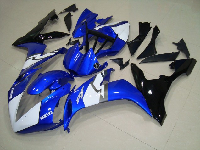 Yamaha R1 2004-2006 Verkleidungen - Blau Schwarz Weiß