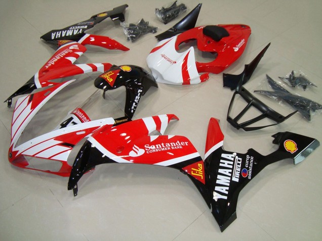 Yamaha R1 2004-2006 Verkleidungen - Blau Weiß Rot Schwarz