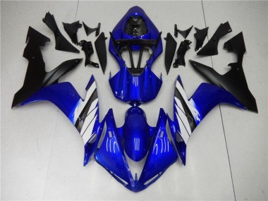 Yamaha R1 2004-2006 Verkleidungen - Blau Weiß Schwarz