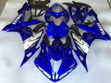 Yamaha R1 2004-2006 Verkleidungen - Glänzend Blau Weiß