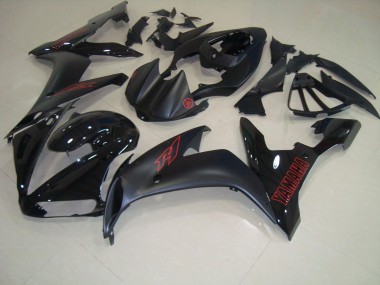 Yamaha R1 2004-2006 Verkleidungen - Matt Schwarz Rot