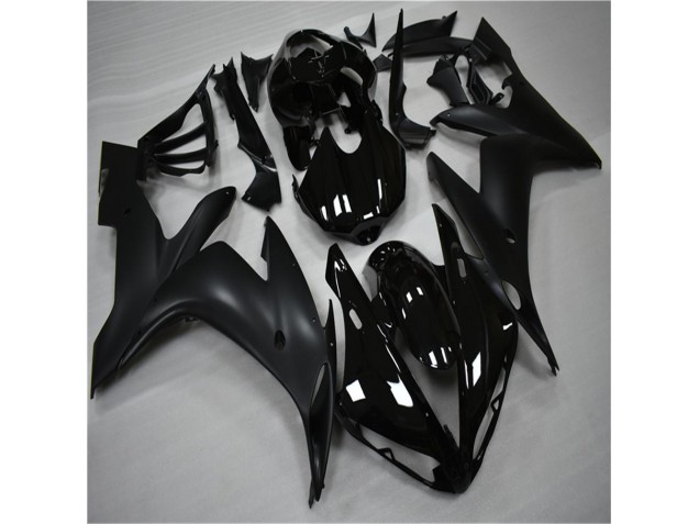 Yamaha R1 2004-2006 Verkleidungen - Matt schwarz Glänzend