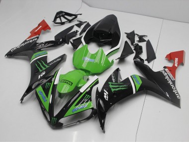 Yamaha R1 2004-2006 Verkleidungen - Monster Grün