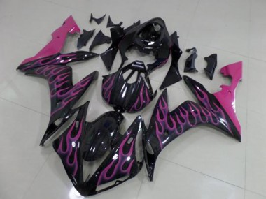 Yamaha R1 2004-2006 Verkleidungen - Rosa Flamme