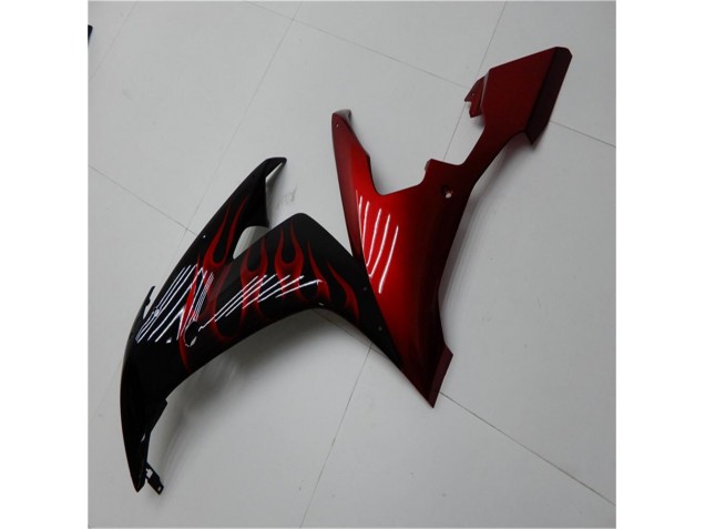 Yamaha R1 2004-2006 Verkleidungen - Rot Schwarz