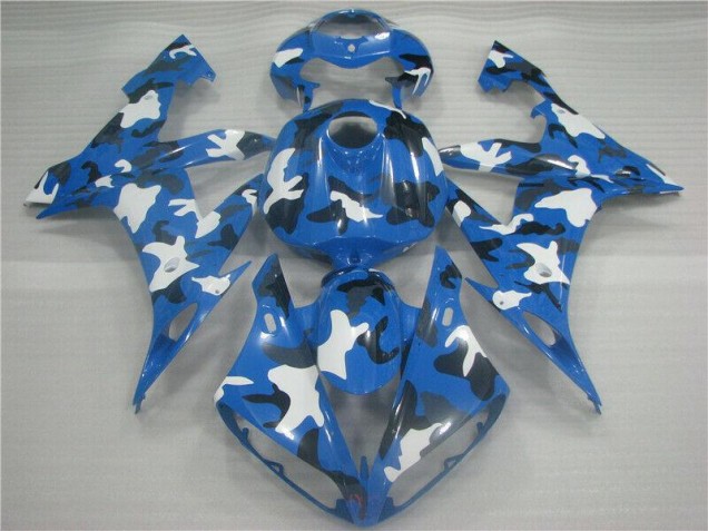 Yamaha R1 2004-2006 Verkleidungen - Rot Weiß