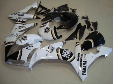 Yamaha R1 2004-2006 Verkleidungen - Schwarzgold Weiß