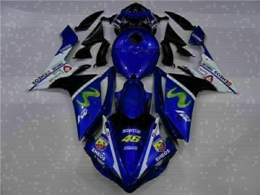 Yamaha R1 2007-2008 Verkleidungen Komplett Sets - Blau