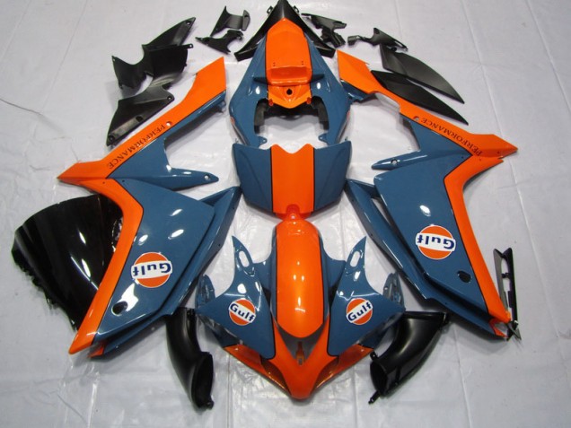 Yamaha R1 2007-2008 Verkleidungen - Rot Gulf