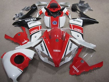 Yamaha R1 2007-2008 Verkleidungen - Rot Weiß