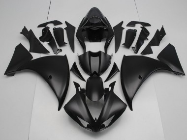 Yamaha R1 2009-2011 Verkleidung - Matt Schwarz