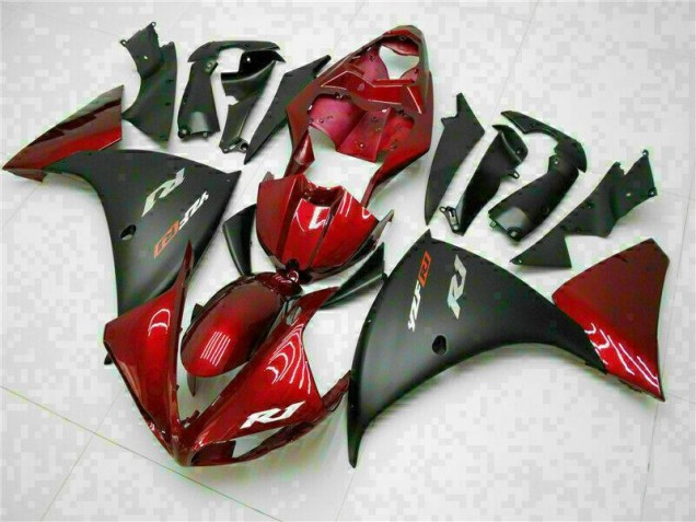 Yamaha R1 2009-2011 Verkleidung - Rot Schwarz Yamaha R1 2009-2011 Verkleidung - Rot Schwarz