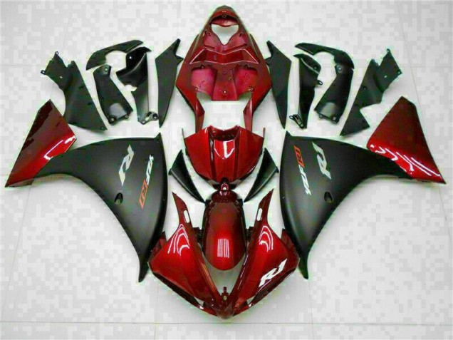 Yamaha R1 2009-2011 Verkleidung - Rot Schwarz Yamaha R1 2009-2011 Verkleidung - Rot Schwarz