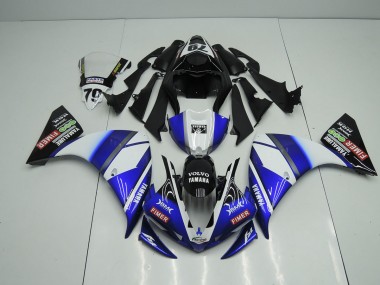 Yamaha R1 2009-2011 Verkleidungen - Blau Schwarz Sterilgarda