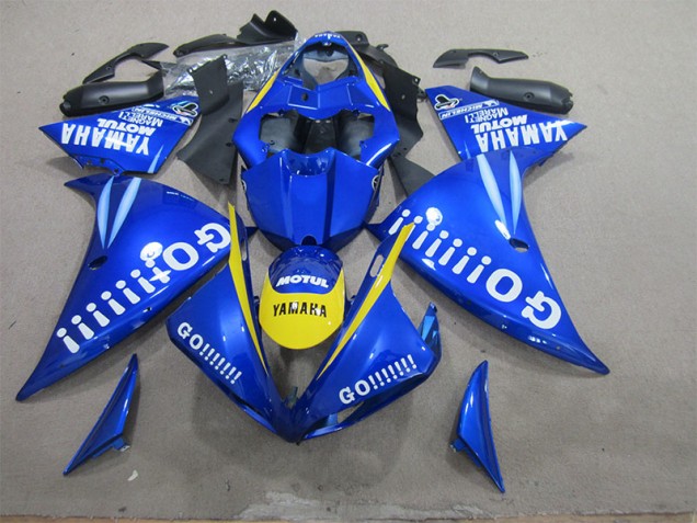 Yamaha R1 2009-2011 Verkleidungen - Gelb Monster