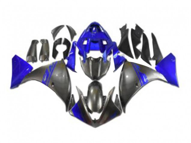 Yamaha R1 2009-2011 Verkleidungen - Grau Blau Yamaha R1 2009-2011 Verkleidungen - Grau Blau