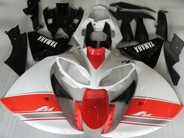 Yamaha R1 2009-2011 Verkleidungen - Racy Rot Weiß Schwarz