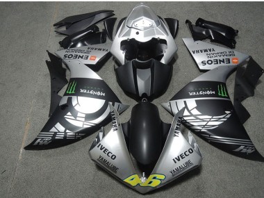 Yamaha R1 2009-2011 Verkleidungen - Rot Flamme